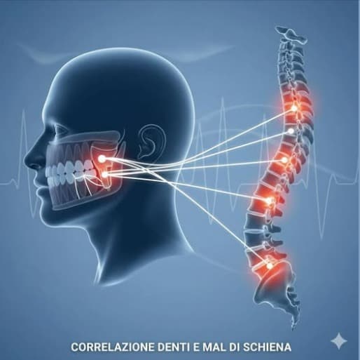 Correlazione tra denti e mal di schiena - Studio Buda